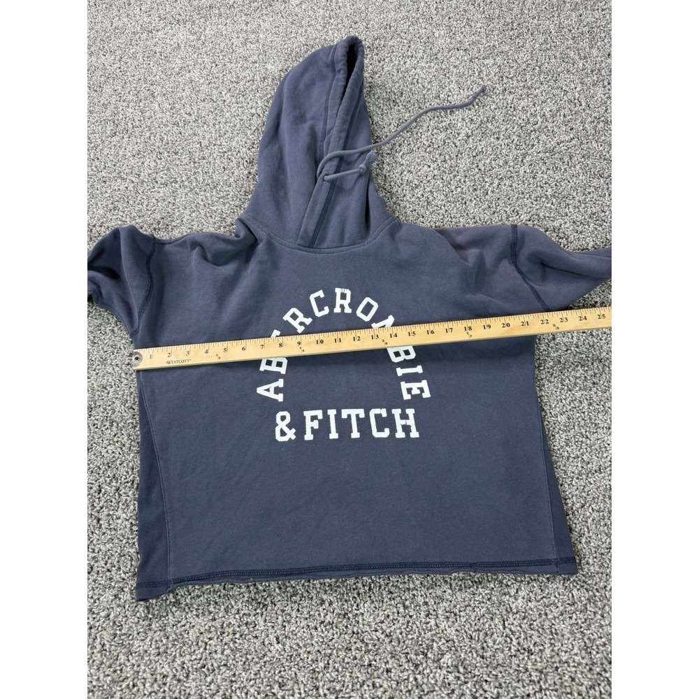 Abercrombie & Fitch Pullover Hoodie Women's Size Small Blue Preppy - Picture 6 of 9